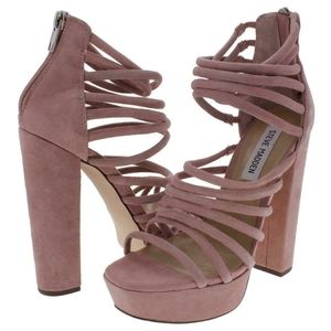 Steve Madden Pink Liana Heels Size 9.5